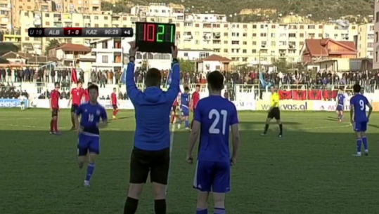 Kombëtarja U-19 fiton 1-0 miqësoren me Kazakistanin