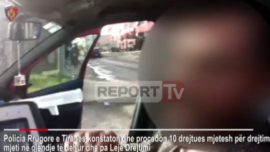 Gjoba e procedime, policia kap 'mat' shoferët në rrugë, ndëshkime për alkool dhe shpejtësi