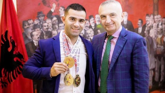 Presidenti Ilir Meta pret kampionin e Evropës: Shpresojmë medalje të tjera