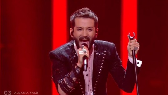 Eugent Bushpepa ndez Eurovizion-in dhe kualifikohet në finale/VIDEO