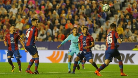 VIDEO/Levante mposht Barçën 5-4, shkëlqen shqiptari Bardhi