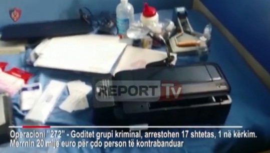 Vizat për në SHBA/ Ja laboratori i falsifikimit dhe itinerari i nisjes së shqiptarëve/ VIDEO	