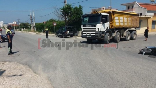 Fushë-Krujë, 'Benzi' përplas motoçikletën, plagoset rëndë drejtuesi/FOTO