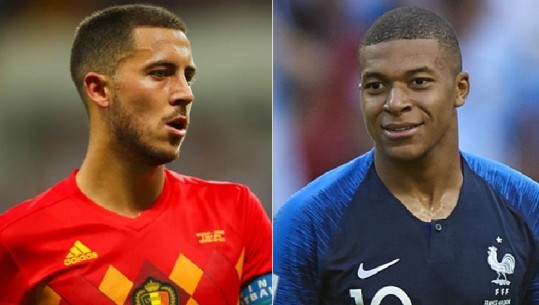 Hazard fjalë të mira për Mbappe: Kur ishte i vogël shihte si luaja, tani ndodh e kundërta