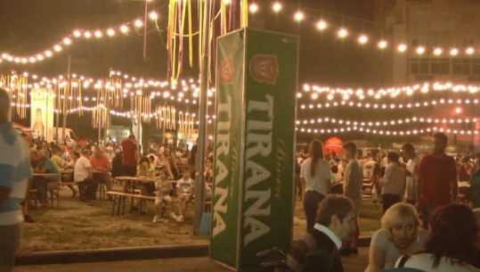 Festa në Korçë,  “Birra Tirana”, shija shqiptare e cilësisë gjermane