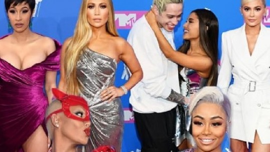 Të veshura mirë, keq apo ‘çfarë dreqin’?! Yjet që kaluan në tapetin e kuq në MTV VMA 2018 (Foto)