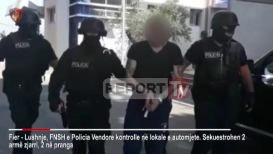 Me armë dhe shpatë/ Arrestohet 'i forti' i Boriçëve në Fier, 'nipçja' i Ben Qimes (VIDEO)