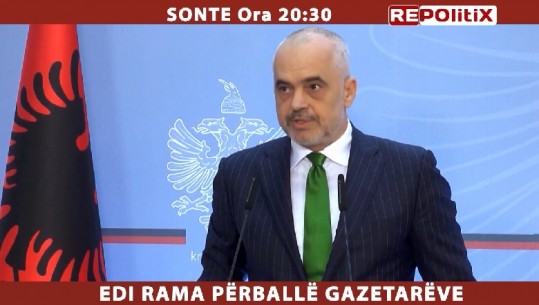 Largimi i Xhafës, prapaskenat e dekretit të Lleshit, marrëdhëniet me Greqinë dhe bojkoti i opozitës/ Rama sonte në Report Tv në 20:30