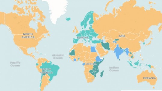 Udhëtimet, zbuloni sa shtete mund të vizitojnë pa vizë shqiptarët