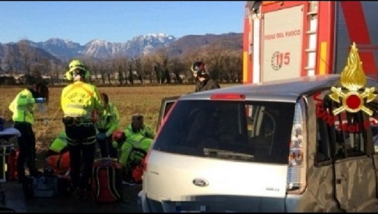 Aksidentohen 4 shqiptarë në Itali, fëmija 6-vjeçar në gjendje të rëndë