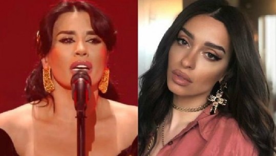 Jonida Maliqi në finalen e 'Eurosong', Eleni Foureira bën gjestin emocionues ndaj saj (FOTO)