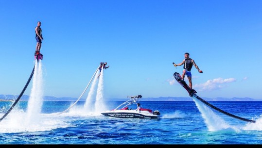 Flyboardersat tentojnë triumfin Guinness (VIDEO+FOTO)