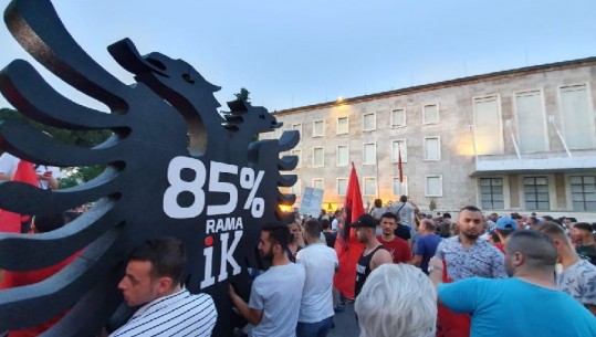 Mbyllet paqësisht protesta e opozitës! Basha: Tashmë aksion i ngjeshur politik, i shtypim pa mëshirë kriminelët /Video