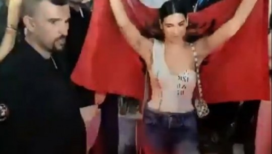 Krenaria shqiptare 'zbarkon' në Kosovë, Dua Lipa dhe Gashi 'kallin' Prishtinën me vallen tradicionale (VIDEO)