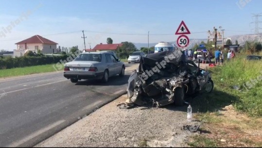 Lezhë/ Betonieria bën 'copash' Benzin, në aksident përfshihet dhe furgoni mallrash/ Një i plagosur (VIDEO)