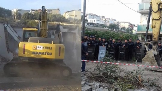 Projekti i Unazë së Re/ Policia dhe FNSH rrethojnë zonën që në 07:00 të mëngjesit, shemben edhe dy banesa të tjera (VIDEO)