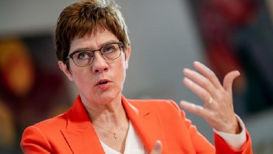 Gjermani, Karrenbauer: Gjermania dhe NATO të kontrollojnë 'zonën e sigurisë' në veri të Sirisë