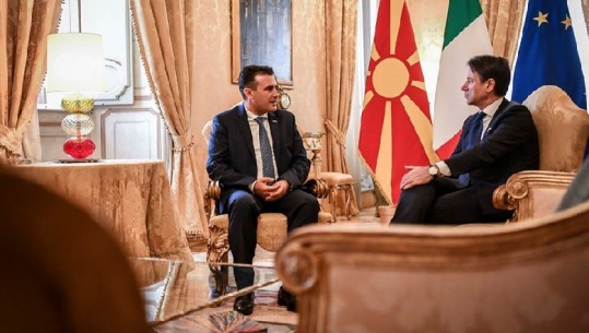 Romë, Giuseppe Conte-Zaev: Italia do të jetë përkrah Ballkanit Perëndimorë 