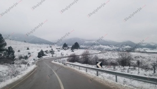 Zbardhen nga dëbora, Dardha, Voskopoja e Erseka! ARRSH: Në këtë aks nevojiten zinxhirët (VIDEO)