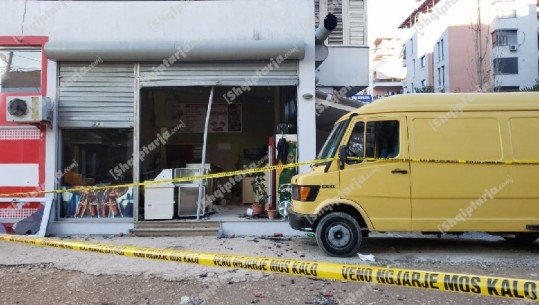 Tiranë/ Bombola e gazit e harruar hapur rrjedh gjatë natës, shpërthen sapo hapet dera...plagoset pronarja dhe dy punëtoret (VIDEO)