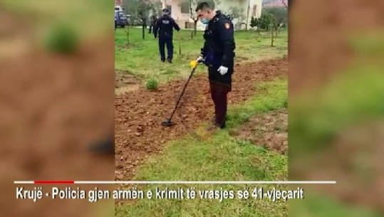 Krujë/ Vrau nipin, policia gjen armën e krimit dhe një pushkë (VIDEO)