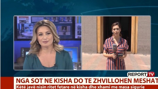 Pas xhamive hapen edhe kishat, besimtarët duhet të respektojnë distancimin fizik