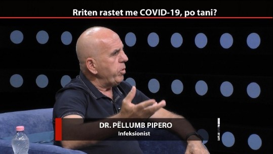 36 raste në 24 orë/ Pipero në Report Tv: S'do kthehemi kurrë pas! Jemi në mesin e fazës së dytë të epidemisë! Restorantet janë 'pikat më të nxehta'