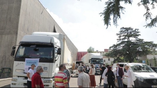 COVID-19/ BE ndihmon Shqipërinë me 100 shtretër reanimacioni dhe 30 elektrokardiograma