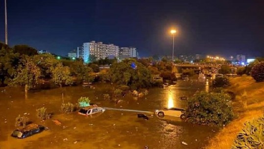 Itali/ Përmbytet Palermo prej reshjeve të dendura të shiut (FOTO)