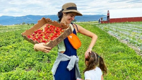 Emina Çunmulaj feston 36-vjetorin e lindjes përmes kujtimeve në të shkuarën