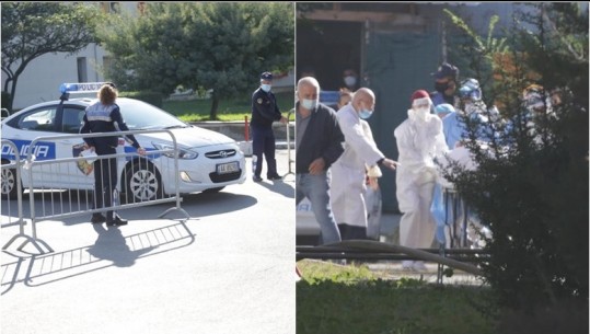 Pacienti me COVID, hidhet nga kati i 2-të i Infektivit dhe shpëton! QSUT: Jemi në krye të detyrës! Askush s'do të mbetet pa marrë shërbim mjekësor! (Pamjet)