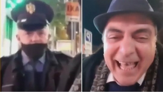 VIDEO/ 'Karma' bën të sajën edhe për Altin Goxhajn! Infektohet me COVID, ankohet kur qytetarët i kujtojnë mohimin e pandemisë dhe përplasjet me policinë