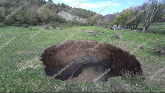 Vijon fenomeni, hapet një gropë e dytë në zonën e ish-minierës së kripës në Sarandë, tjetra zgjerohet pothuajse dyfish