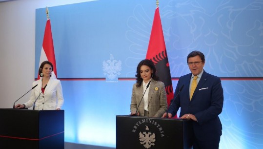 Zef Mazi: Po punohet të mbyllet brenda 6 muajsh konferenca ndërqeveritare! Ministrja austriake: Vazhdoni me reformat, do përpiqemi të mos bllokohet procesi