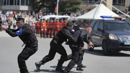 Inskenuan atentat dhe dhuruan spektakël nga ajri dhe toka, Peleshi publikon videon me momentet më interesante të trupave shqiptaro-amerikanë