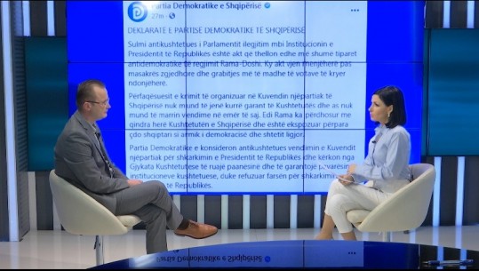 Ish-nënkryetari i FRPD, Hoxha: Gara një farsë, kanë hequr 28 mijë anëtarë që të fitojë Basha! U bëj thirrje demokratëve të mos votojnë asnjë kandidat