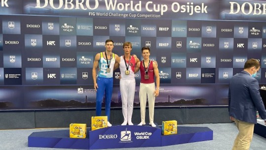 Historike, gjimnasti shqiptar Matvei Petrov shpallet kampion i botës në gjimnastikën artistike! Shkon në lojërat olimpike