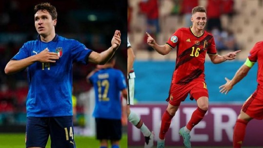 Euro 2020/ Chelini në pikëpyetje, Mancini në dilemë për Chiesa-n kundër Belgjikës! Martinez: Lukaku dhe De Bruyne më të mirët në botë në rolin e tyre