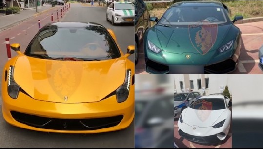 Nga ‘Lamborghini’ te ‘Ferrari’, policia gjobit 123 makina luksi! Sekuestrohet një makinë e blinduar, shoferi s'kishte lejen përkatëse