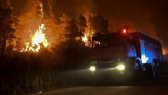 Greqia sërish në luftë me flakët, vatra të reja në Vilia dhe në Ishullin e Evia-s