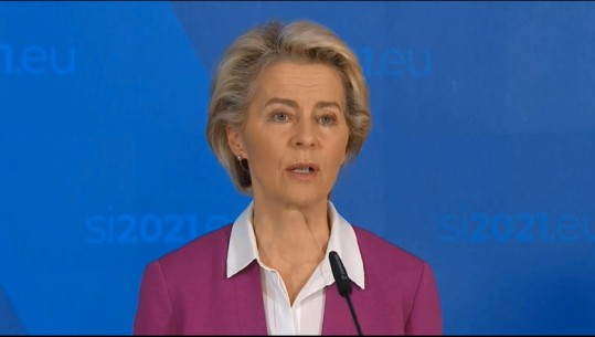 Von der Leyen: Maqedonia e Veriut dhe Bullgaria të zgjidhin problemin që të hapim negociatat me Shkupin dhe Tiranën