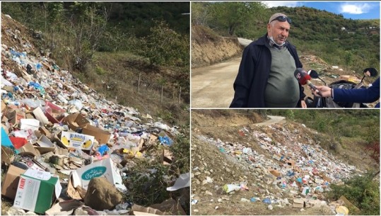 Godoleshi piktoresk i Elbasanit mbulohet nga plehrat, prej vitesh pa shërbim pastrimi! Bashkia s'ka vendosur asnjë kosh