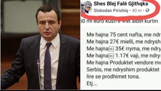 A u dërgua Njësia Speciale te shtëpia e Kurtit për një ‘kërcënim’ në faqen 'Shes blej gjithçka'