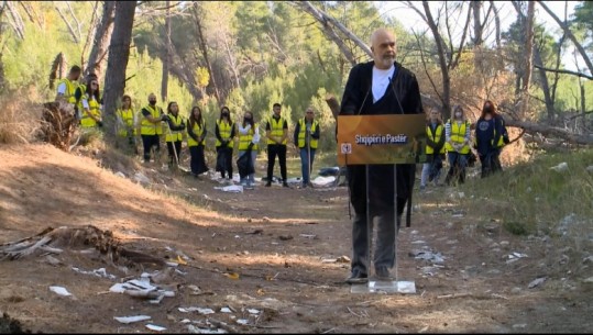 Pastrimi i Vlorës nga mbeturinat, Rama thumbon Lelin: S’jemi në pyjet e Amazonës! Nuk duhet ushtria për të pastruar territorin