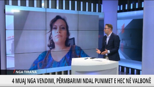 Pezullimi i betonizimit të Valbonës, ambientalistja Nepravishta flet për Report Tv: Punimet duhet të ishin ndërprerë me kohë, do monitorojmë zbatimin e vendimit të gjykatës