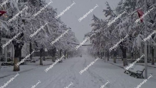 Zbardhet Shqipëria, temperatura të ulëta e reshje dëbore, bllokohen fshatra malorë! Korça, Llogaraja e Thethi 'veshin' mantelin e bardhë! Rruga e Arbrit e kalueshme me zinxhirë