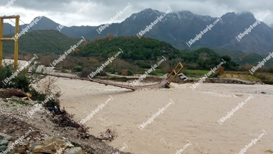 VIDEO/ Dëmtohet ura e Kallarat në Selenicë, e pakalueshme nga banorët