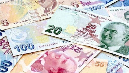 Lira turke rrëshqet pothuajse 8% pas rritjes së nxitur nga ndërhyrjet