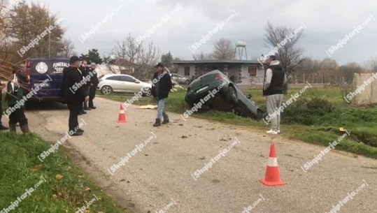 Makina në kanal, dalin pamjet nga aksidenti në Fier ku humbi jetën 19-vjeçari