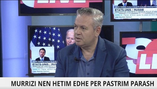 Akuzohet për pastrim parash, Myslim Murrizi në Report Tv: E stisur nga fundërrinat që drejtojnë policinë e Shtetit! Tonin Vocaj, ish-sigurims